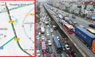 Đường trên cao Hà Nội quá tải gấp 8 lần, trở thành 'Vành đai đỏ' vì tắc triền miên