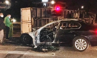 Hiện trường vụ cháy. Ảnh: Facebook