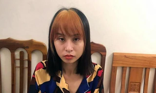 "Tú bà" Phí Thị Việt Trinh. Ảnh: Công an tỉnh Tuyên Quang.