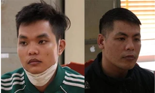 Hai đối tượng Chanh, Thịnh. Ảnh Công an cung cấp.