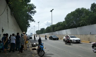 Hiện trường vụ việc. Ảnh: Thanh Hà.