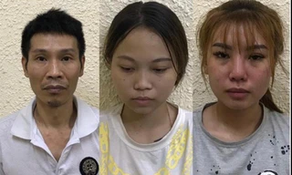 Nhóm đối tượng bị khởi tố.