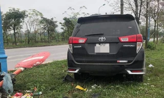 Hiện trường vụ tai nạn. Ảnh Otofun