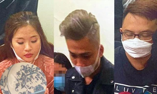 Nhóm đối tượng bị khởi tố. Ảnh: N.L