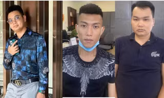 Từ trái sang, đối tượng Thành, Hiểu và Hiếu.