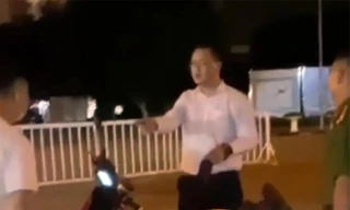 Làm rõ danh tính người đàn ông mạo nhận người VTV, chửi cán bộ chốt kiểm dịch