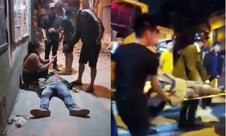 Hiện trường vụ việc.