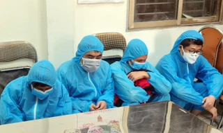 Nhóm người nước ngoài nhập cảnh trái phép vào Việt Nam bị phát hiện.