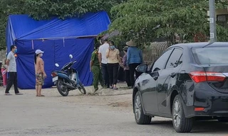 Khu vực xảy ra vụ án.