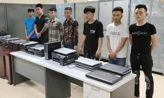 Nhóm đối tượng. Ảnh ANTĐ