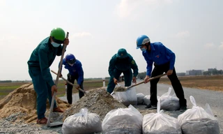23 km đường biên giới Việt Nam, giáp Campuchia đã sáng đèn. 