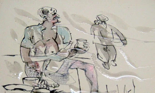 Lá rụng nhẹ nhàng