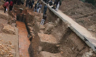 Phát lộ kiến trúc thời Lý tại Hoàng Thành