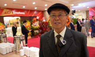 Không khí trước giờ khai mạc lễ Kỷ niệm 70 năm báo Tiền Phong xuất bản số báo đầu tiên