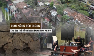 Khổ như người dân khu tập thể Nghĩa Đô (Hà Nội): Đi không được, ở cũng không xong