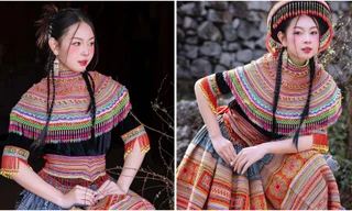 Bộ ảnh chào Xuân mang bản sắc dân tộc H'mông 