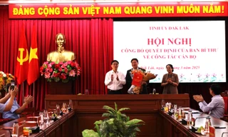Công bố quyết định của Ban Bí thư về công tác cán bộ ở Đắk Lắk