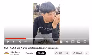 Sự thật thông tin CSGT Gia Nghĩa (Đắk Nông) đánh dân xong chạy