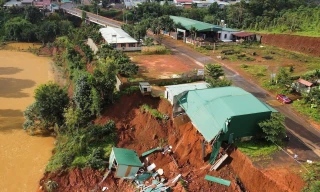 Đường tránh sạt lở nghiêm trọng: Đắk Nông kiểm tra, xử lý hành vi lấn chiếm, xây dựng trái phép 