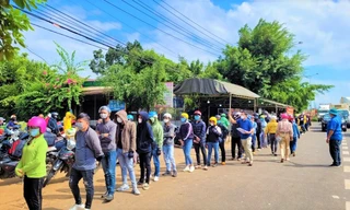 Nhiều lao động Đắk Lắk quay lại các tỉnh phía Nam làm việc