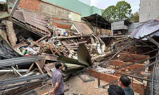 Tin mới vụ nhà dân đổ sập nghi do hàng xóm đào móng xây nhà 7 tầng