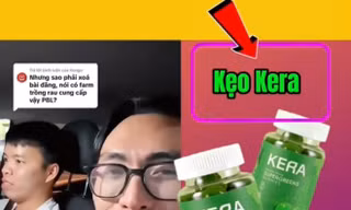 Vụ kẹo rau củ Kera: TikToker Phan Bảo Long bị cộng đồng mạng réo tên, đề nghị công an vào cuộc