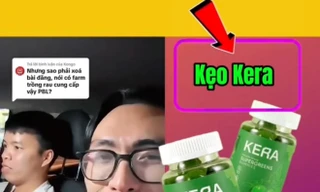 Vụ kẹo rau củ Kera: TikToker Phan Bảo Long bị cộng đồng mạng réo tên, đề nghị công an vào cuộc