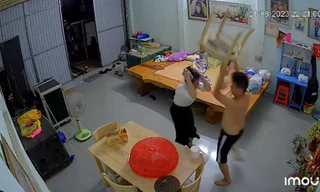 Người chồng bị tố đánh vợ con nhập viện
