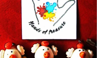 Giúp trẻ khuyết tật kiếm tiền từ rơm và đất sét