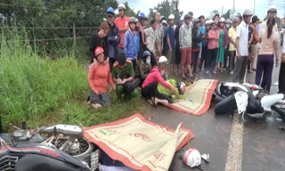 Hiện trường vụ tai nạn