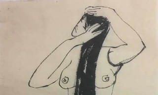 Đàn bà khỏa thân trong tranh Đặng Tiến