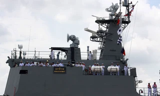 Tàu hải quân Thái Lan thăm TP Hồ Chí Minh