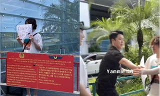 Đến sân bay đón đồng đội, Kim Heechul Super Junior bị vệ sĩ nhầm là "fan cuồng"