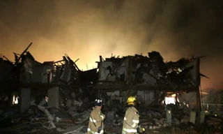 Nổ ở Texas: Tan hoang như vùng chiến sự