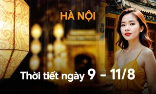 Cuối tuần Hà Nội đón mưa lớn giải nhiệt