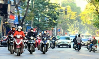 Hà Nội rét buốt tăng cường về đêm gần sáng