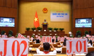 Toàn cảnh Lễ khai mạc Phiên họp giả định ‘Quốc hội trẻ em’ lần thứ II năm 2024