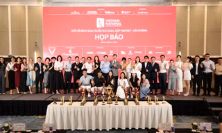 Toàn cảnh họp báo Giải Vô địch Golf Quốc gia 2024, Cúp VinFast - Hải Phòng