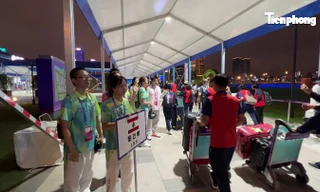 Đại quân thể thao Việt Nam gia nhập làng VĐV, sẵn sàng tranh huy chương Asiad