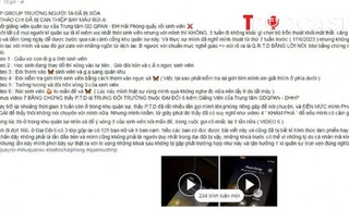 HÌNH SỰ: Thầy giáo bị tố nhiều lần 'gạ tình' sinh viên, kèm nhiều đoạn ghi âm