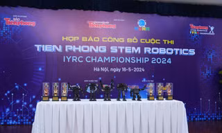 Toàn cảnh Lễ Phát động cuộc thi Tiền Phong Stem Robotics - Vô địch IYRC 2024