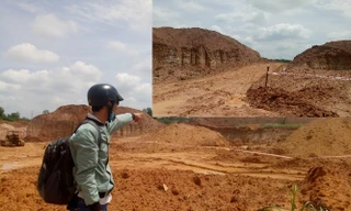 Ngang nhiên ‘dời’ cả khu đồi rộng gần 2 ha mang đi bán