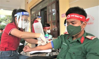 Ngày hội hiến máu Chủ nhật Đỏ đầy ý nghĩa giữa mùa dịch