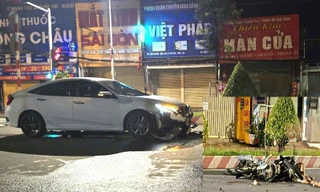 Ô tô tông xe máy khiến hai thanh niên tử vong tại chỗ