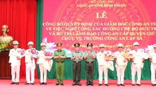 Nhiều lãnh đạo công an huyện ở Bình Phước xin về làm công an xã