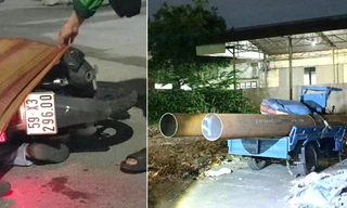 Nam điều dưỡng tử vong nghi va chạm với xe ba gác chở hàng cồng kềnh