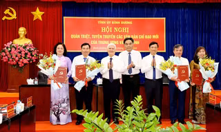 Công bố quyết định của Ban Bí thư về công tác cán bộ