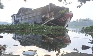 Triều cường cao nhất trong lịch sử tại Bình Dương