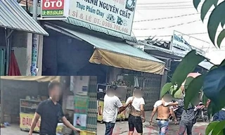 'Con bạc' tháo chạy lên nóc nhà, công an nổ súng trấn áp 