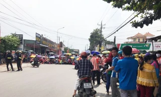 Bị kích động, hơn 8.000 công nhân đình công ở Bình Dương 